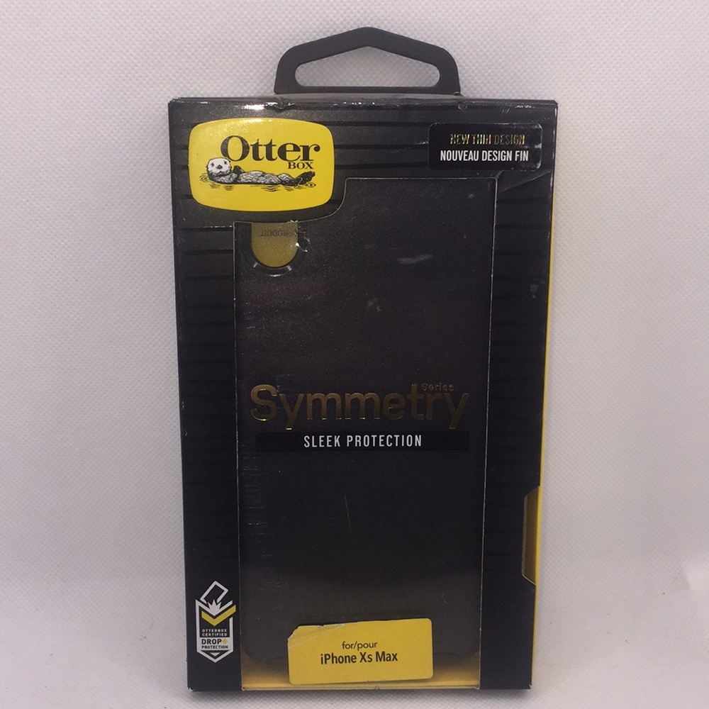 OtterBox Symmetry Series Cellphone Case for IPhone XS Max Black New in Package
